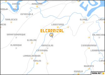 map of El Carrizal