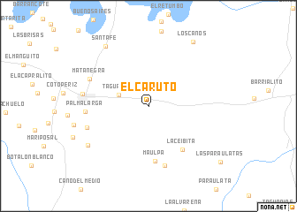 map of El Caruto