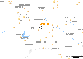 map of El Caruto