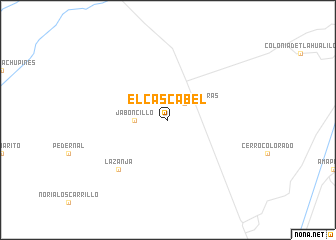 map of El Cascabel