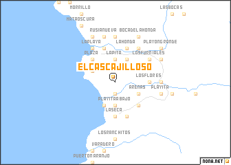 map of El Cascajilloso