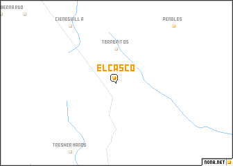 map of El Casco