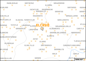 map of El Casio