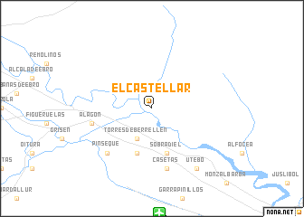 map of El Castellar