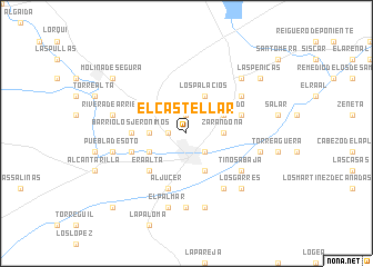 map of El Castellar