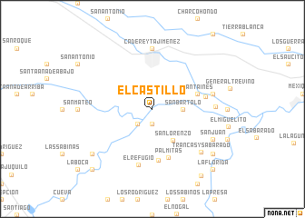 map of El Castillo