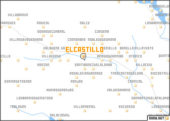 map of El Castillo