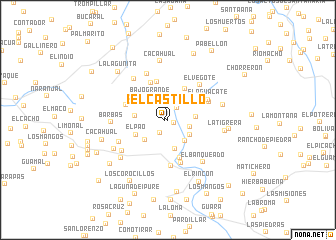 map of El Castillo