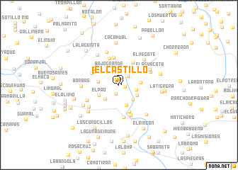 map of El Castillo