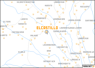 map of El Castillo