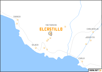 map of El Castillo