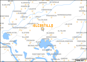 map of El Castillo