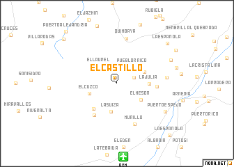 map of El Castillo