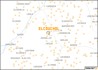 map of El Cauchal