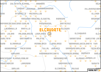 map of El Caudate