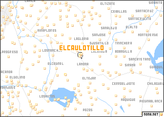 map of El Caulotillo