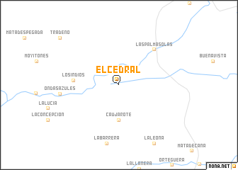 map of El Cedral