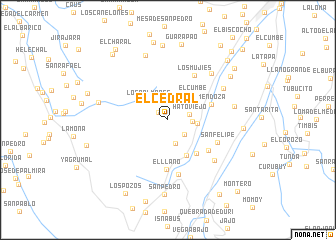 map of El Cedral