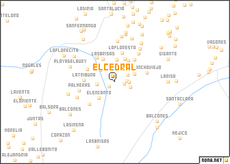 map of El Cedral