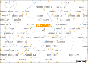 map of El Cedral