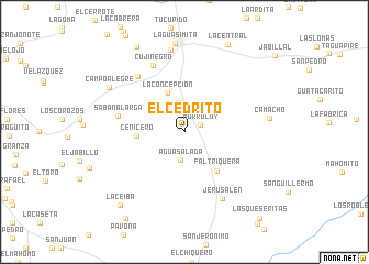 map of El Cedrito