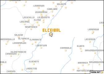 map of El Ceibal