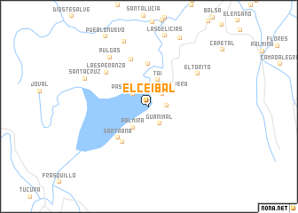 map of El Ceibal