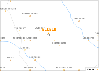 map of El Celo