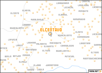 map of El Centavo