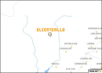 map of El Centenillo