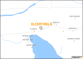 map of El Centinela