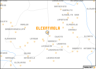 map of El Centinela