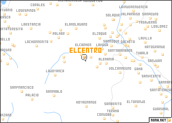 map of El Centro
