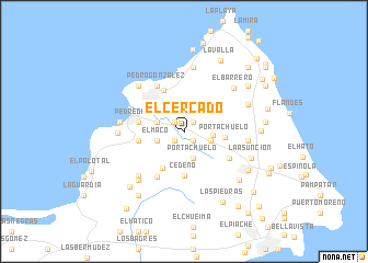 map of El Cercado