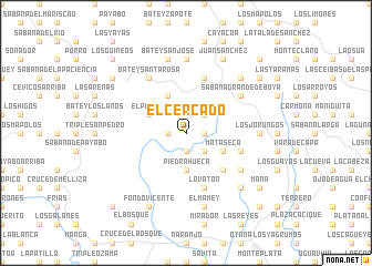 map of El Cercado