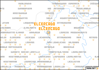 map of El Cercado