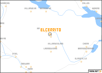 map of El Cerrito