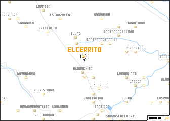 map of El Cerrito