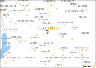 map of El Cerrito