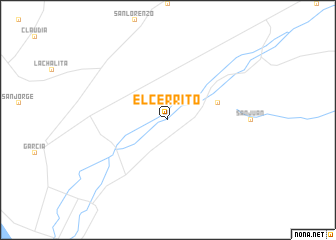 map of El Cerrito