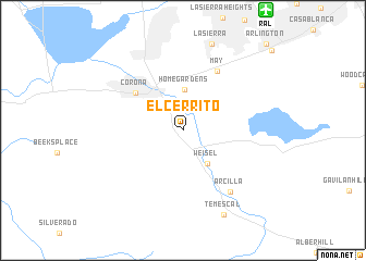 map of El Cerrito