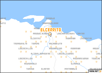 map of El Cerrito