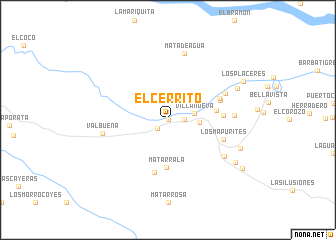 map of El Cerrito