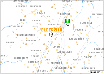 map of El Cerrito