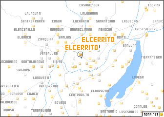 map of El Cerrito