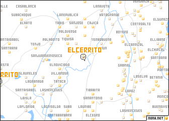 map of El Cerrito