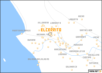 map of El Cerrito