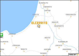 map of El Cerrito