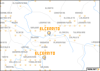 map of El Cerrito