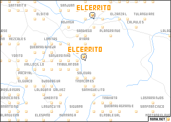 map of El Cerrito